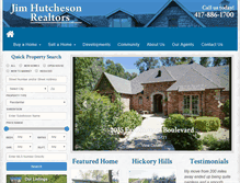 Tablet Screenshot of jimhutchesonrealtors.com
